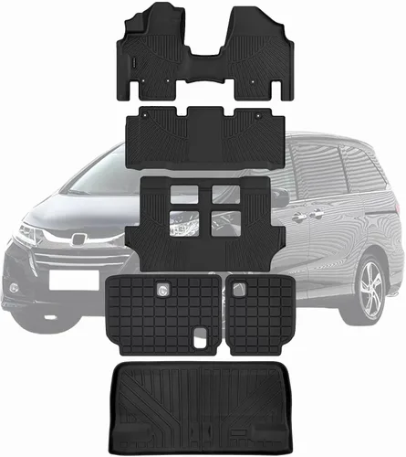 Miniatura 74 de Revestimientos de suelo para Acura ADX y Honda HR-V 2023-2026 TPE 2023-2026 TPE protección para todo tipo de clima, tapetes de primera y 2ª fila