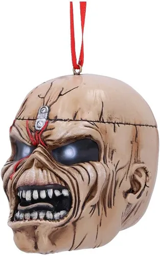Miniatura 2 de Nemesis Now Trooper Eddie - Adorno colgante de 3.0 in, resina, beige, mercancía con licencia oficial, coleccionable, fundido en resina más fina