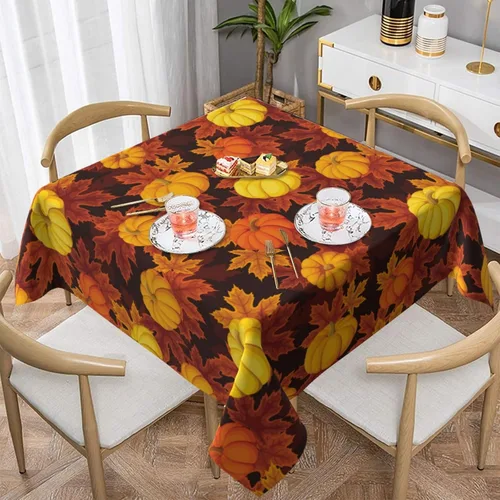 Miniatura 22 de BETGINY 4th of July Tablecloth Square 60x60 Inch,White Red Blue Patriotic Stars Table Cloth,Stain Resistance Polyester American Independence Day