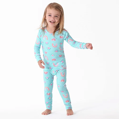 Miniatura 2 de Gerber Pijama unisex de 2 piezas para bebé y niño pequeño, con viscosa hecha de eucalipto