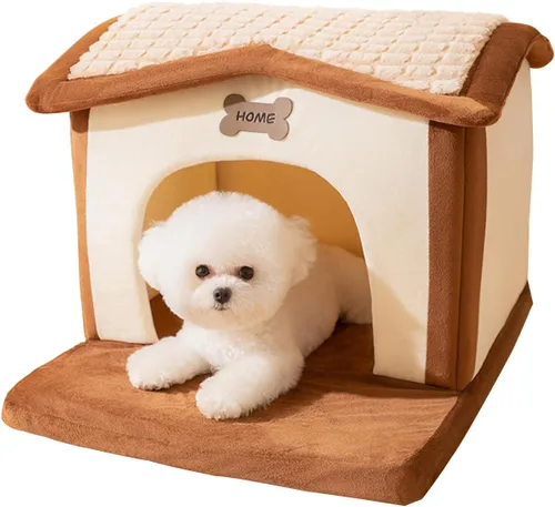 Casa para gatos, bonita casa para gatos de dibujos animados, refugio cálido para mascotas, cama cálida para mascotas, cama para lavar para perro,