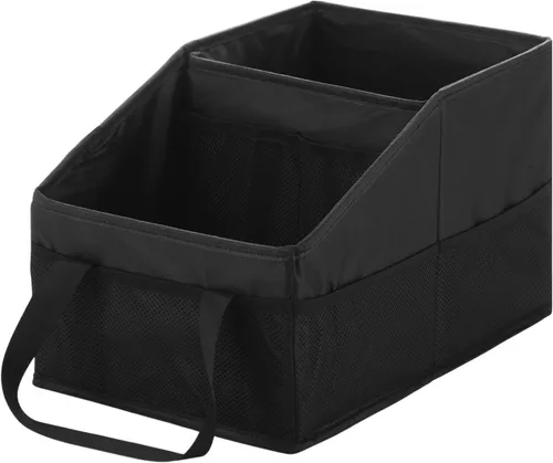 Miniatura 8 de Honeydak Organizador de asiento de pasajero, almacenamiento plegable para consola, asiento delantero/trasero con múltiples bolsillos, organizador