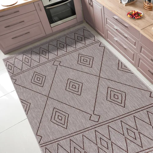 Miniatura 288 de Keen Home Design Alfombra de pasillo para exteriores, 26 x 119 pulgadas, lavable para interiores y exteriores, para patio, cocina, balcón, playa