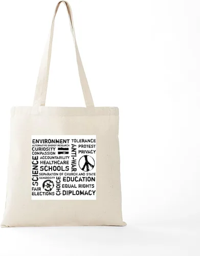 Miniatura 6 de CafePress No Liberal Psychobabble Tote Bag Canvas Tote