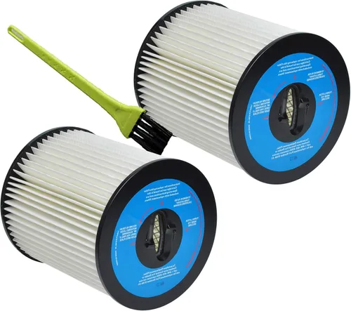 8106-01 Filtro de repuesto central para aspiradora compatible con Dirt Devil CV2000 CV2200 CV2600, filtro central de aspiradora de 7 pulgadas
