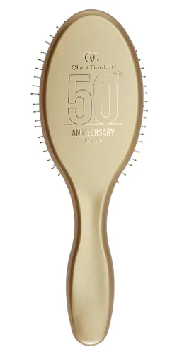Miniatura 2 de Olivia Garden Cerámica + Ion Supreme Styler Cushion Paddle Brush - Jabalí e iónico para brillo, control del encrespamiento y cabello más suave Dorado