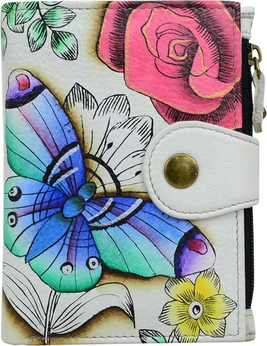 Miniatura 79 de Anna by Anuschka Cartera de mujer pintada a mano de cuero genuino para mujer