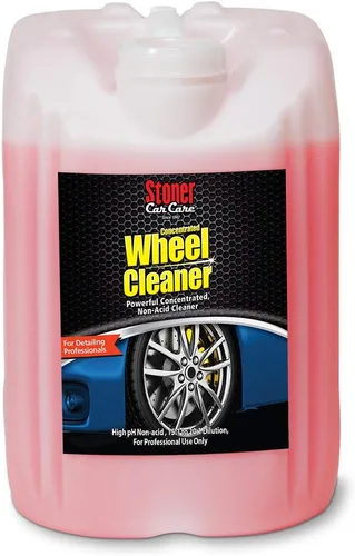 Stoner Car Care B548PL Limpiador concentrado de ruedas y neumáticos de 5 galones, potente sin ácido, elimina el polvo de frenos y la película de