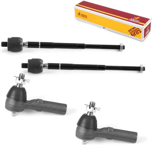 Miniatura 173 de Metrix Premium Chassis Parts - Juego de 4 barras de acoplamiento interior y exterior para Audi A3 15-16, Seat Leon 06-20 (México), 09-17 Volkswagen