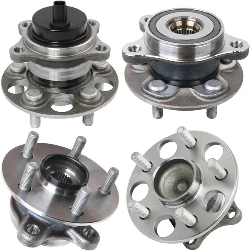 Miniatura 188 de Detroit Axle - Kit de nudillos de dirección delantera izquierda para Ford Edge Lincoln MKX 07-10, cojinete de rueda del lado del conductor, nudillo