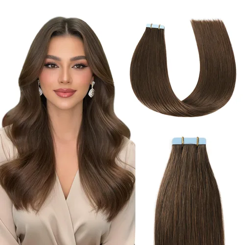 Miniatura 24 de Sunya Extensiones de cabello humano con punta en I Tip, 1.76 oz, 50 mechones por paquete, extensiones de cabello con queratina previamente unidas