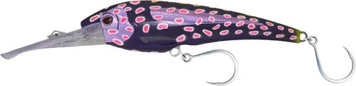 Miniatura 7 de Nomad Design DTX Minnow con sistema patentado Autotune - Acción de natación de pez cebo envejecido, BKK Diablo Caballa Rosa Caliente