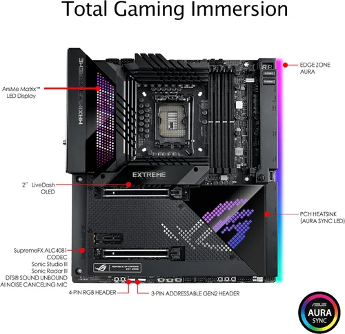 Miniatura 3 de ASUS ROG Maximus Z690 Extreme (WiFi 6E) LGA 1700 (Intel 12ª generación) EATX placa base