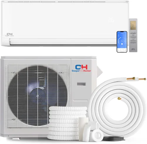 Miniatura 9 de Cooper & Hunter Serie Olivia, 12,000 BTU, 115V, 22.70 SEER2, Sistema de aire acondicionado/calefacción mini split sin ductos, inversor de zona