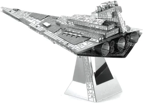 Miniatura 2 de Metal Earth Star Wars Imperial Star Destroyer 3D Kit de modelo de metal Fascinations