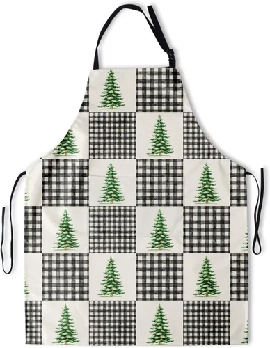 Miniatura 21 de Delantal con bolsillos, delantales para mujeres y hombres, delantal de cocina para cocinar, jardinería, servidor, camarera, pintura