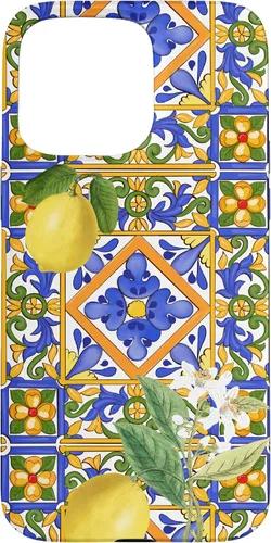 Miniatura 31 de Sicilian,Italian,Summer,Tiles,Citrus,Mosaic,Majolica Art Case for iPhone 17