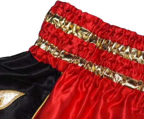 Miniatura 3 de Pantalones cortos clásicos de Muay Thai para hombres y mujeres, boxeo, kickboxing, alto grado, artes marciales mixtas, ropa de entrenamiento