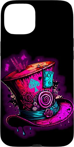 Miniatura 9 de Funda para iPhone 12/12 Pro We're All Mad Here Pink Steampunk Alicia en el país de las maravillas