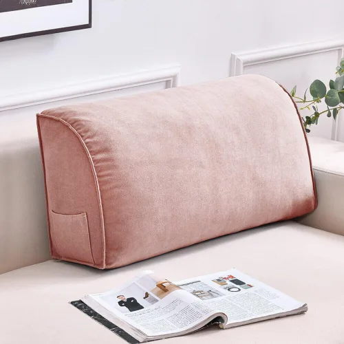 Miniatura 8 de Almohada decorativa para sofá, cojín de respaldo con funda de almohada extraíble para sala de estar, cabecero, almohada de lectura para cama, Aqua