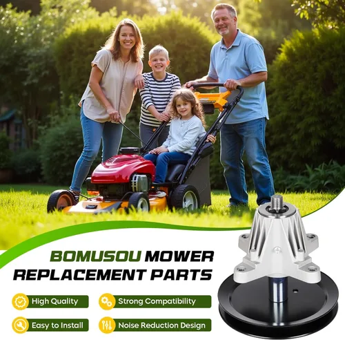 Miniatura 7 de Conjunto de husillo 918-04865 618-04636A de 46 pulgadas para Cub Cadet LTX1045 LTX1046 para MTD LT2000 LT2200 LT2500, para 618-04865 918-04865A