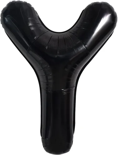 Miniatura 37 de TONIFUL Globos grandes de helio de letras B negras grandes de 40 pulgadas, globos de aluminio Mylar para decoración de suministros de fiesta