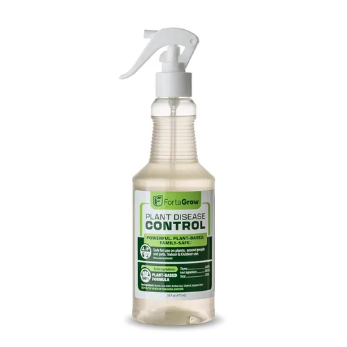 Spray para el Control de Enfermedades de las Plantas – Fungicida Natural con Aceite de Tomillo – Previene el Mildiú Polvoroso, Botrytis, Antracnosis