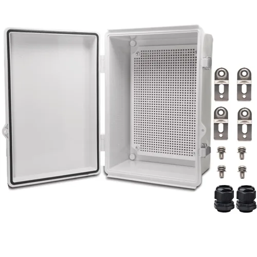 Miniatura 13 de Caja Eléctrica Impermeable para Exteriores Caja de Conexiones Resistente a la Intemperie IP67 Carcasa de Plástico ABS Caja de Proyecto
