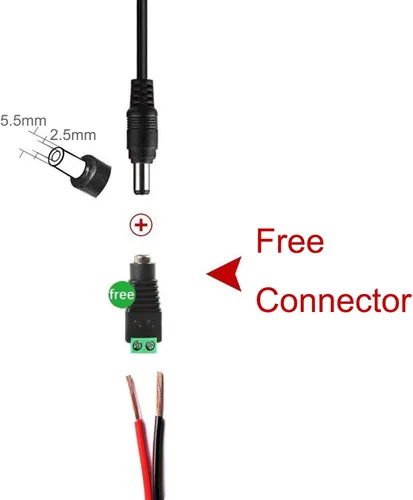 Miniatura 5 de Fuente de alimentación de 12 V 4 A – COOLM AC 100-240V 50/60Hz a CC 12 voltios 4 amperios 4 amperios 48 W cargador convertidor de energía 12V4A +
