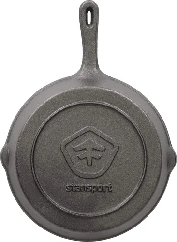 Miniatura 8 de Stansport juego de hierro fundido Pre-Seasoned, Negro