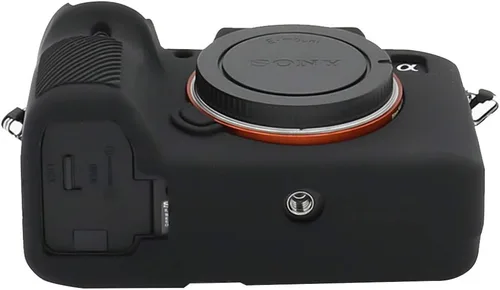 Miniatura 3 de Funda para Sony A7 iii, funda de goma de silicona profesional cubierta protectora para cámara A7 iii A7r iii a73 a7R 3 + paño de microfibra (negro)