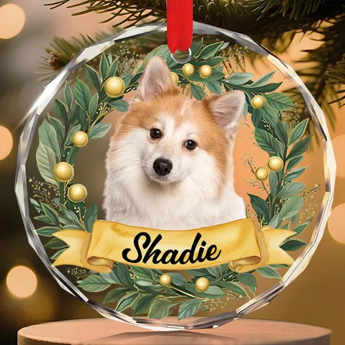 Miniatura 16 de FLOCHIL Adornos de Navidad Personalizados para Gatos Adornos de Navidad Personalizados con Foto y Nombre para Árboles de Navidad, Adornos de Navidad