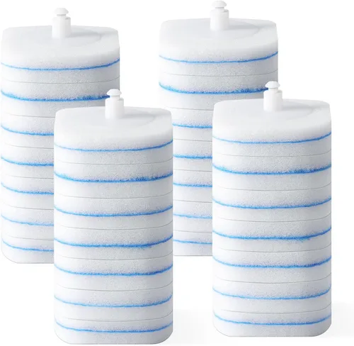 Miniatura 9 de oshang Paquete de 2 cepillos desechables para inodoro, limpiador de inodoro, suministros de limpieza de inodoro, escobilla de inodoro con soporte
