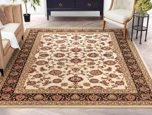Miniatura 23 de Well Woven Barclay Collection Sarouk - Alfombra de área azul claro de 6 x 9 pies, para sala de estar, dormitorio y comedor