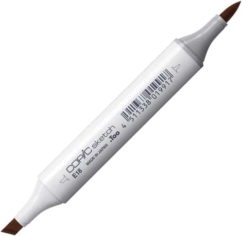Miniatura 29 de Copic Marker Copic Sketch Markers, Blanco Piel/Perla Algodón E00 algodón perla