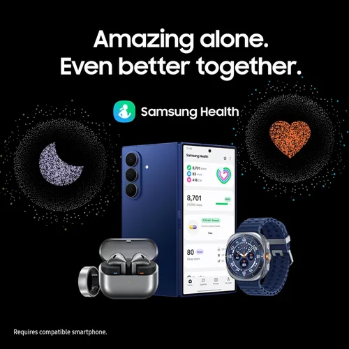 Miniatura 9 de Samsung Galaxy Watch Ultra (2025) - Reloj inteligente LTE de 1.850 in, carcasa de titanio, entrenamiento avanzado del sueño, entrenador de correr