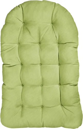 Miniatura 2 de Mozaic Home Cojín para Silla de Huevo Verde Manzana 44 x 27 x 4 pulgadas