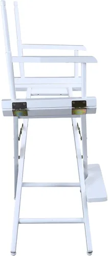 Miniatura 7 de Casual Home silla de director de 18 pulgadas, únicamente armazón, Madera, Blanco