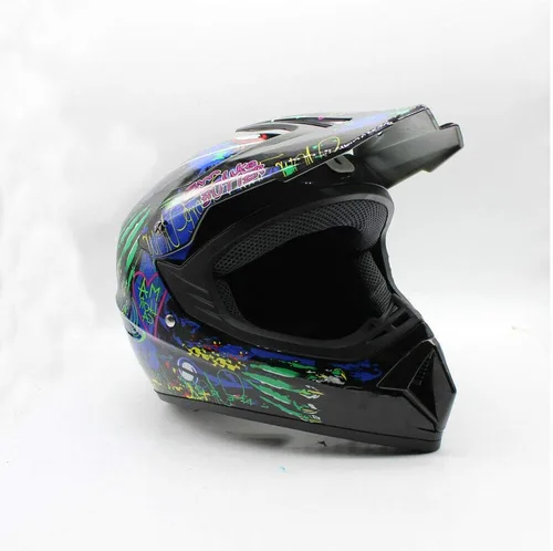 Miniatura 4 de Casco de motocross para adultos, casco de motocicleta, casco de descenso de carretera, motocicleta de cara completa, ATV Dirt Bike regalo, MTB