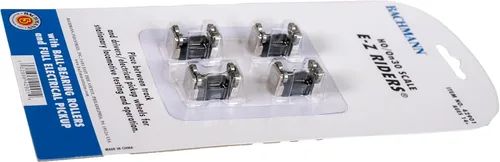 Miniatura 3 de Bachmann Entrena E-Z RIDERS™ con RODILLOS DE RODAMIENTO DE BOLAS - 4/pk - Para uso con escala HO o On30