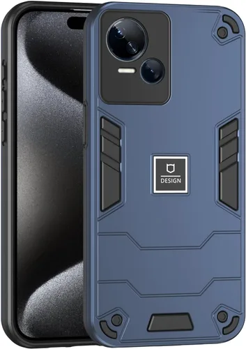 Miniatura 17 de Funda compatible con Huawei Y9 Prime (2019), compatible con Huawei Y9 Prime (2019) 4G STK-L21 2 en 1 [PC duro + TPU], funda de teléfono azul
