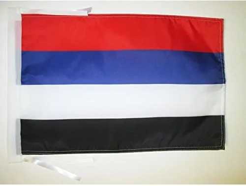 Miniatura 930 de Bandera de México AZ FLAG, 45.7 x 30.5 cm, con cordones - Pequeñas banderas mexicanas de 30 x 45 cm - Bandera de 45.7 x 30.5 cm