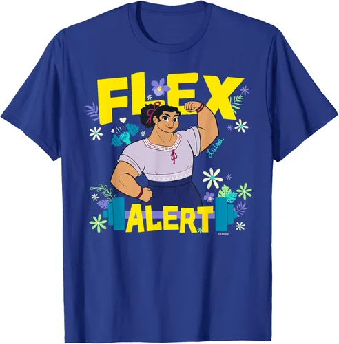 Miniatura 20 de Disney Encanto Luisa Madrigal Flex Alert Camiseta, Negro