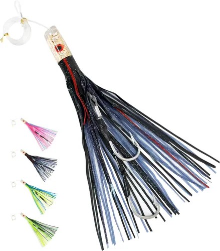 Miniatura 21 de BLUEWING Señuelo de Curricán para Pesca Mayor de 6 pulgadas/9 pulgadas/11 pulgadas/12 pulgadas/14 pulgadas/15 pulgadas/20 pulgadas, Aparejos de Agua