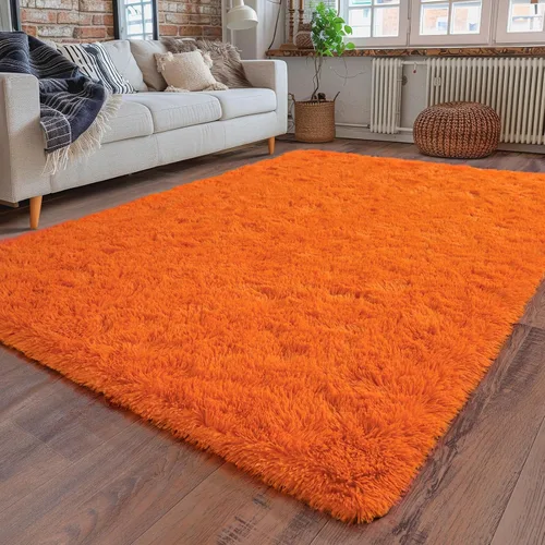 Miniatura 176 de Dssimo - Alfombra superesponjosa para la habitación, alfombra de área moderna, pequeña, suave y acogedora de felpa para niños, niñas y adolescentes