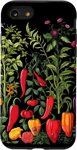 Miniatura 13 de iPhone 15 Chili Pepper Plants Chillis Garden - Funda de pimienta picante