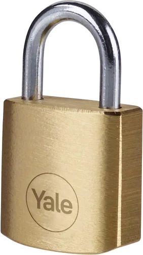 Miniatura 7 de YALE Y110B/20/111/2-2 - 2 candados de latón (0.787 in) – Cerraduras interiores para taquilla, mochila, caja de herramientas – Llave igual