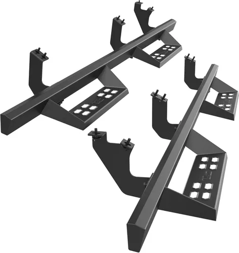 Miniatura 8 de TAC Spear - Estribos compatibles con Toyota Tundra 2022-2024, doble cabina, riel lateral de 6 pulgadas, accesorios para camioneta, textura