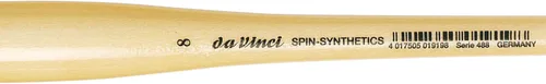 Miniatura 298 de da Vinci Watercolor Series 5580 CosmoTop Spin Pincel de Pintura, Redondo Sintético con Mango Rojo