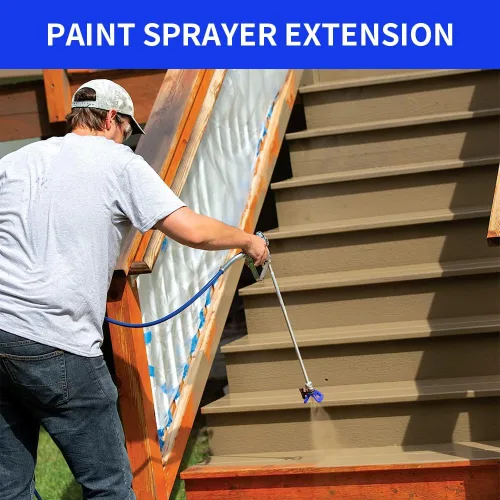 Miniatura 5 de Start sailingup - 2 postes de extensión para pistola de pintura sin aire + boquilla rociadora sin aire, repuesto G7/8-14 para pistolas de pintura